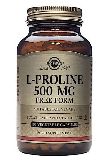 Solgar L-Proline 500mg (100 capsules)