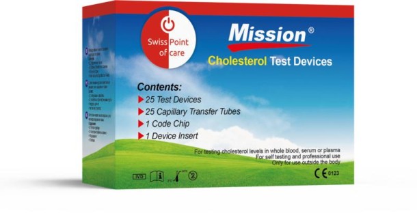 Swiss Point Mission cholesterolmeter 3-in-1 (1 Set)