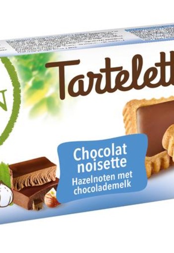 Bisson Tartelette chocolade hazelnoot bio (150 Gram)