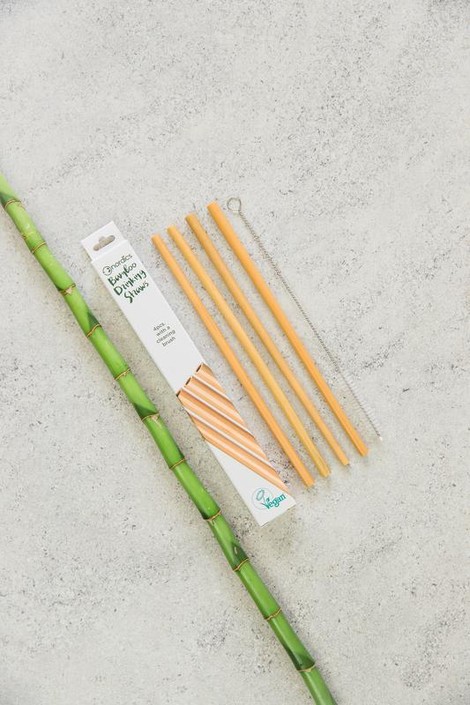 Nordics Bamboe drinkrietjes (1 Set)
