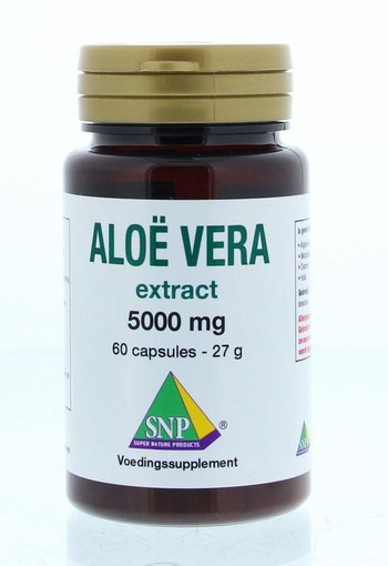 SNP Aloe vera 5000 mg puur (60 Capsules)