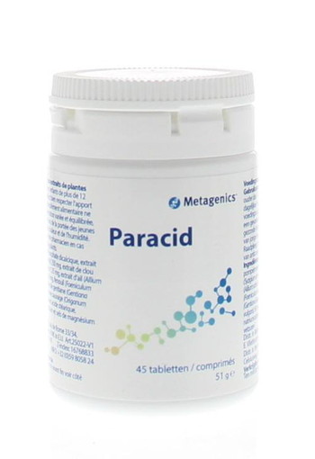 Metagenics Paracid (45 Tabletten)