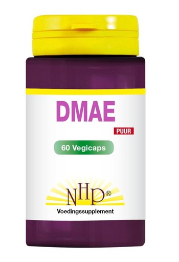 NHP DMAE 350mg puur (60 Vegetarische capsules)