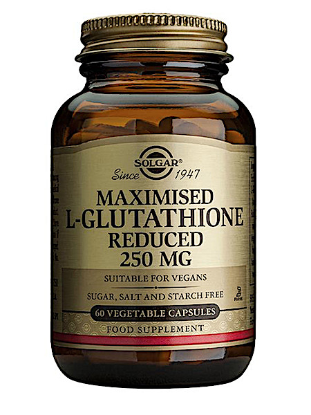 Solgar Maximised L-Gluthathione Reduced 250mg (60 capsules)