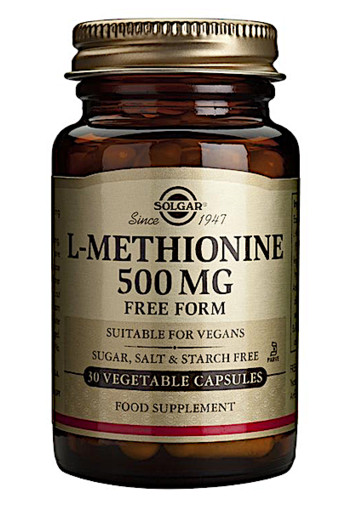 Solgar L-Methionine 500mg (30 capsules)