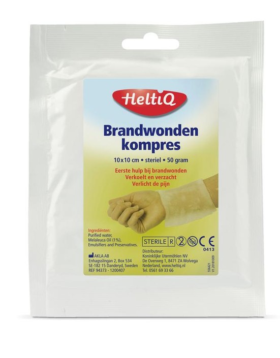Heltiq Brandwondenkompres (1 Stuks)