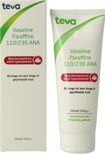 Teva Vaseline paraffine 110/230 (100 Gram)
