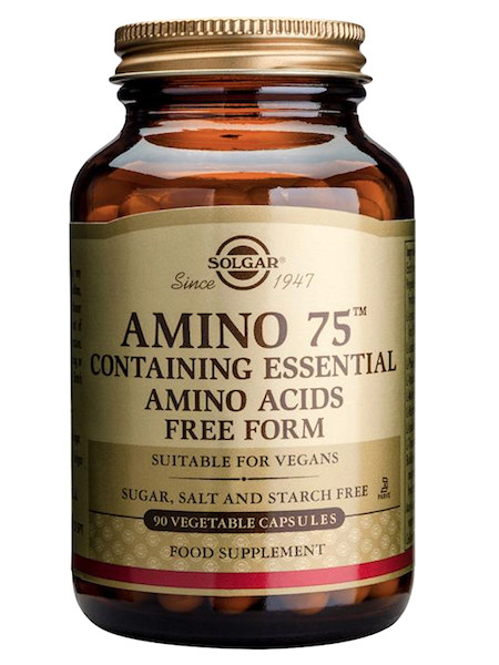 Solgar Amino 75™ (Vrije vorm) Amino 75 (90 capsules)