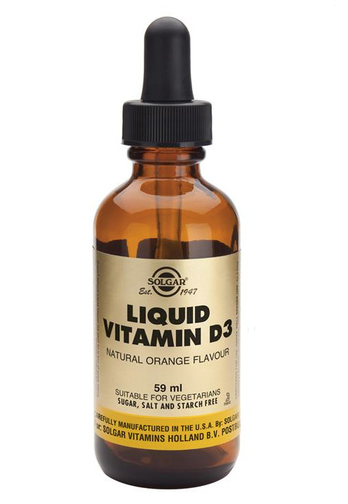 Solgar Liquid (Vloeibare vitamine Natuurlijke sinaasappelsmaak)