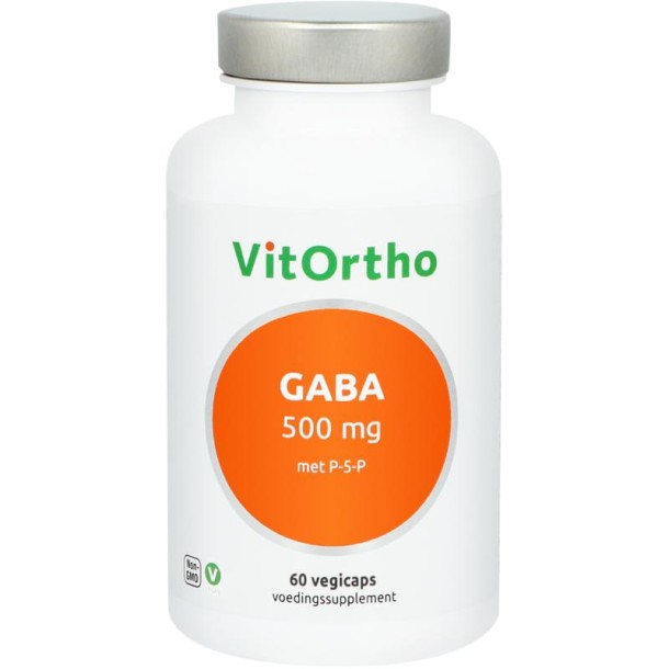 Vitortho GABA 500mg (60 Vegetarische capsules)