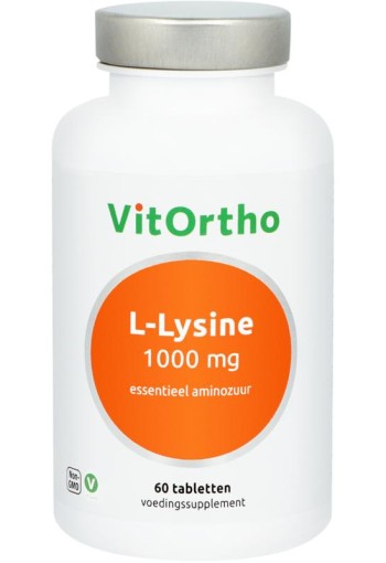 Vitortho L-lysine 1000 mg (60 Tabletten)
