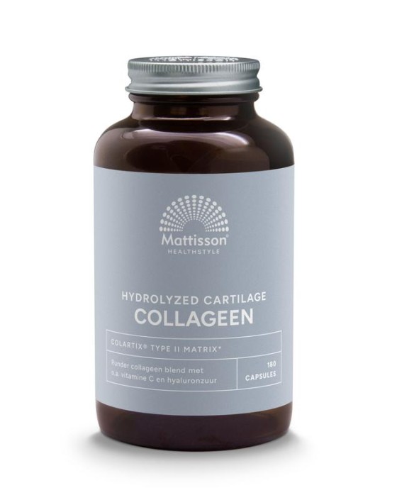 Mattisson Collageen peptan type IIm (180 Vegetarische capsules)