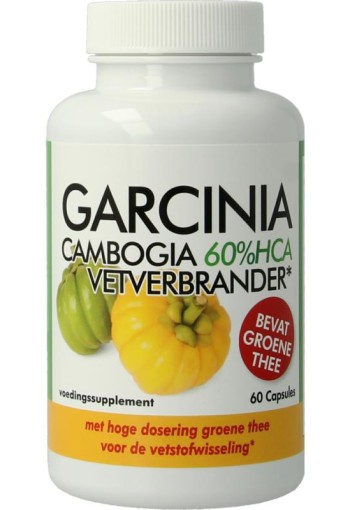 Natusor Garcinia cambogia 60% HCA vetverbrander (60 Capsules)