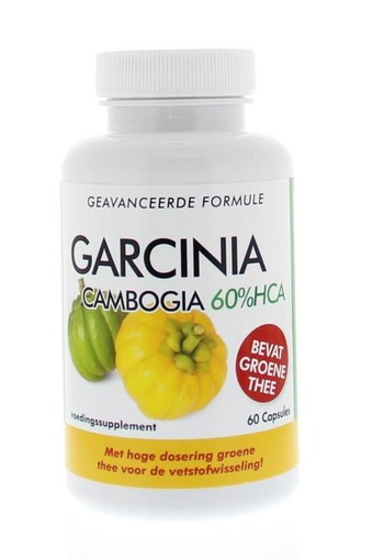 Natusor Garcinia cambogia 60% HCA vetverbrander (60 Capsules)