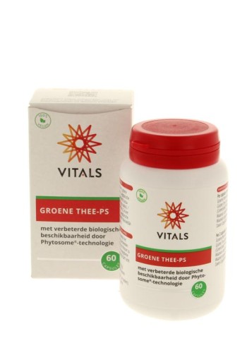 Vitals Groene thee-PS (60 Capsules)