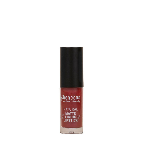 Benecos Natural lipstick liquid mat bloody berry (5 Milliliter)