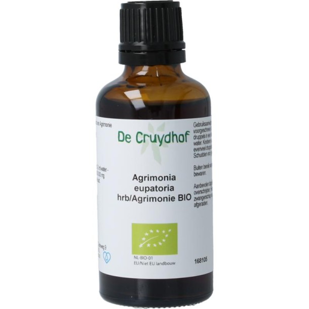 Cruydhof Agrimonia eupatoria hrb tinctuur bio (50 Milliliter)