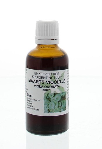 Natura Sanat Viola odorata herb / maarts viooltje tinctuur (50 Milliliter)