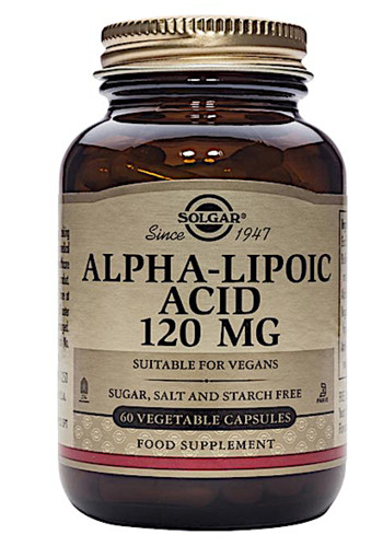 Solgar Alpha Lipoic Acid 120mg (60 capsules)