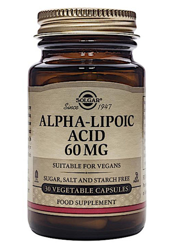 Solgar Alpha Lipoic Acid 60mg (30 capsules)