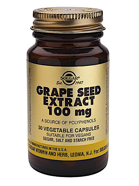 Solgar Grape Seed Extract 100mg (30 capsules)