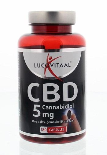 Lucovitaal Cannabidiol CBD 5 mg (180 Capsules)
