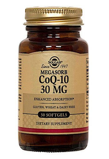 Solgar Vitamins Co-Enzyme Q-10 30mg (30 softgels)