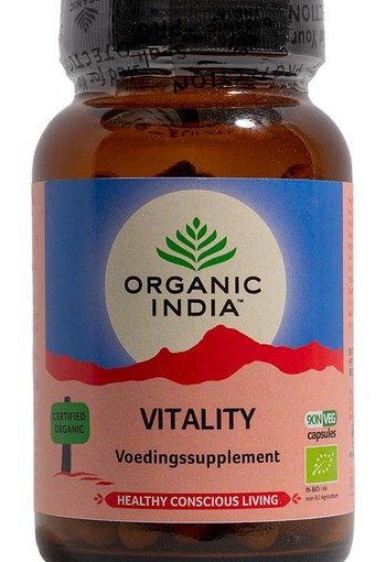 Organic India Vitality bio (90 Capsules)