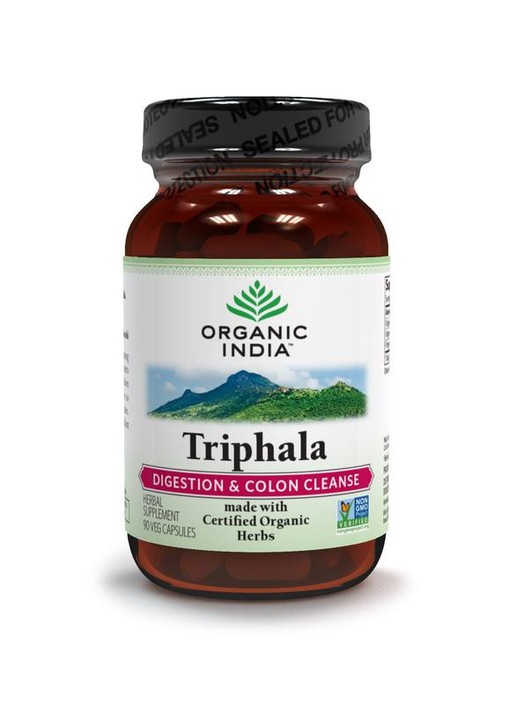 Organic India Triphala bio (90 Vegetarische capsules)