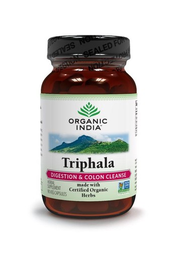 Organic India Triphala bio (90 Vegetarische capsules)
