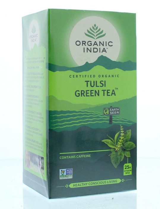 Organic India Tulsi green thee bio (25 Zakjes)