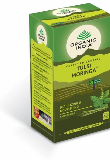 Organic India Tulsi moringa thee bio (25 Zakjes)