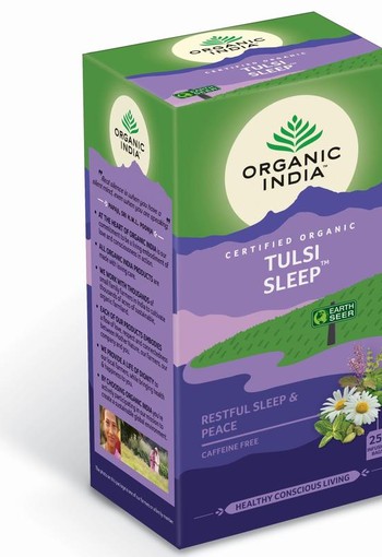 Organic India Tulsi sleep thee bio (25 Zakjes)