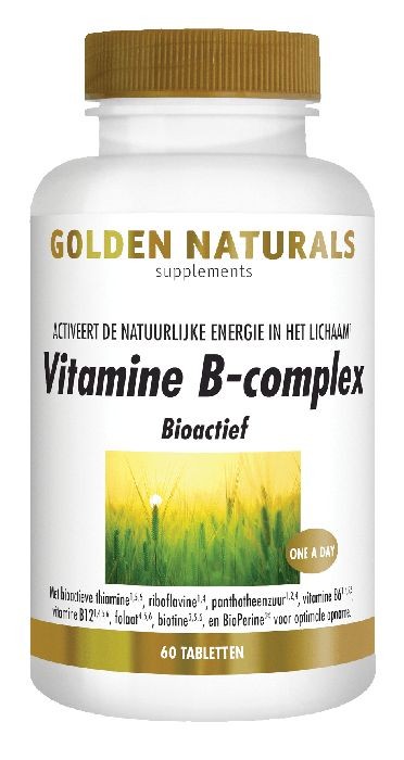 Golden Naturals Vitamine B complex (60 Tabletten)