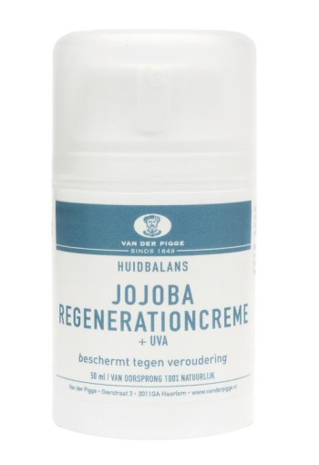 Van der Pigge Huidbalans jojoba regeneration creme (50 Milliliter)