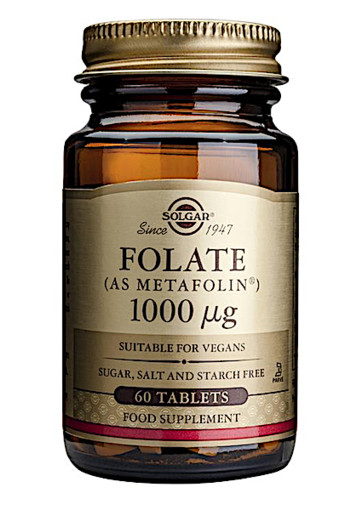 Solgar Vitamins Folate 1000µg (60 tabletten)