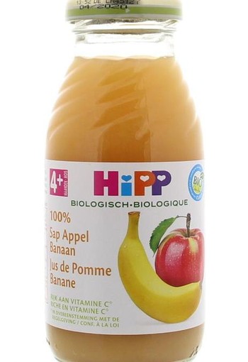 Hipp Appel banaansap bio (200 Milliliter)
