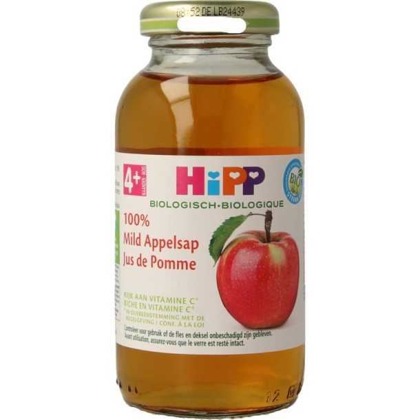 Hipp Appelsap mild bio (200 Milliliter)