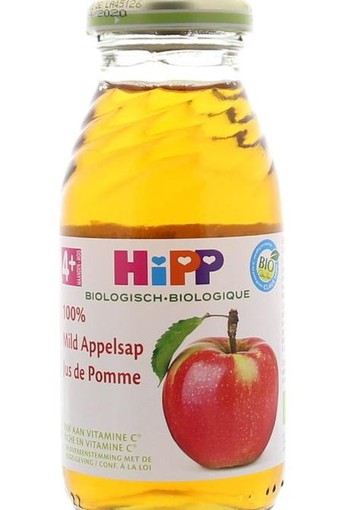 Hipp Appelsap mild bio (200 Milliliter)