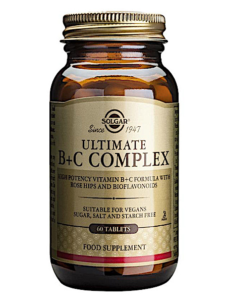 Solgar Vitamins Ultimate B+C Complex (60 tabletten)