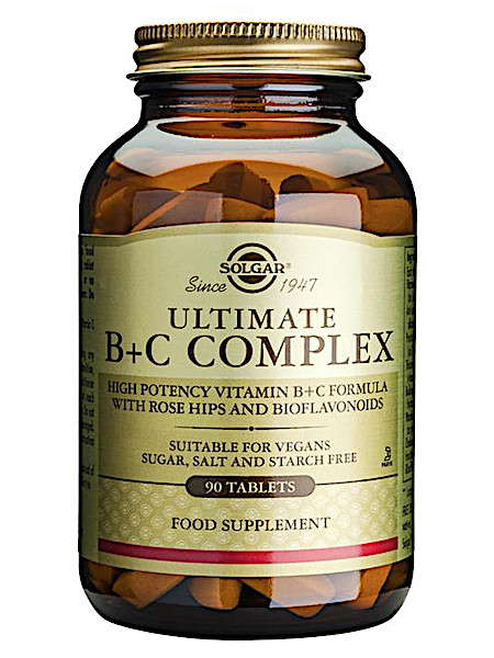 Solgar Vitamins Ultimate B+C Complex (90 tabletten)