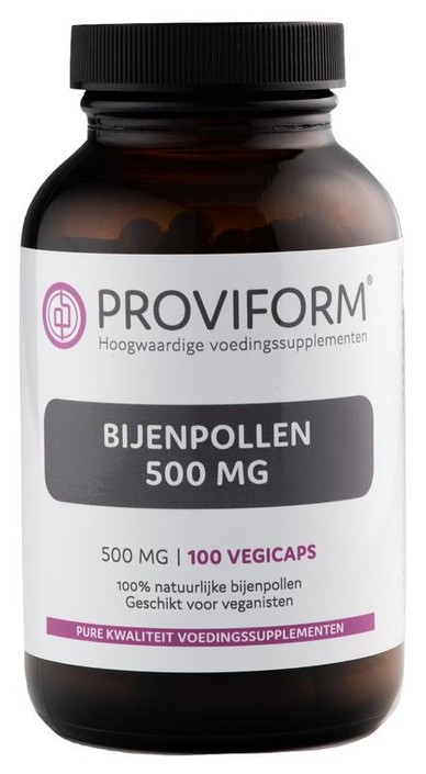 Proviform Bijenpollen 500mg (100 Vegetarische capsules)
