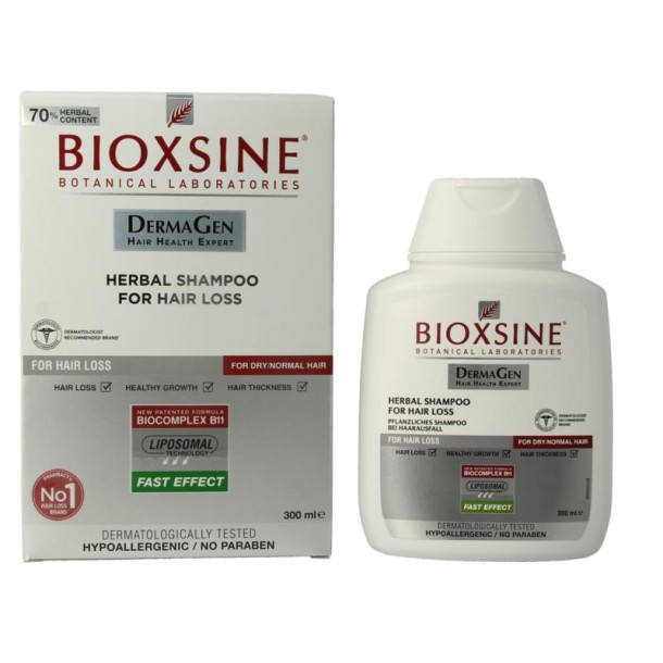 Bioxsine Shampoo normaal/droog haar (300 Milliliter)