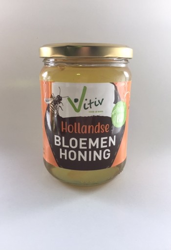 Vitiv Bloemen honing Hollands bio (700 Gram)