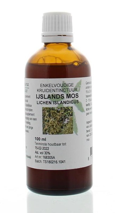 Cruydhof Lichen island / ijsland mos tinctuur (100 Milliliter)