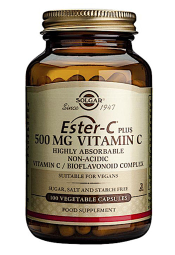 Solgar Vitamins Ester-C Plus 500mg (100 capsules)