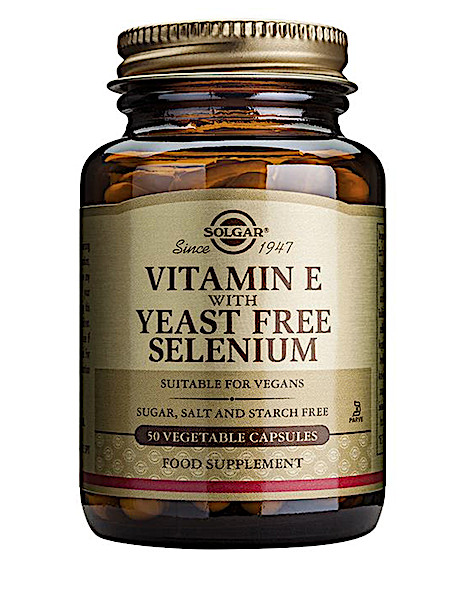 Solgar Vitamins Vitamin E with Selenium (50 capsules)