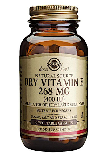 Solgar Vitamins Vitamin E 268mg/400IU Dry (50 capsules)