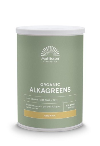 Mattisson Organic Alkagreens poeder bio (300 Gram)