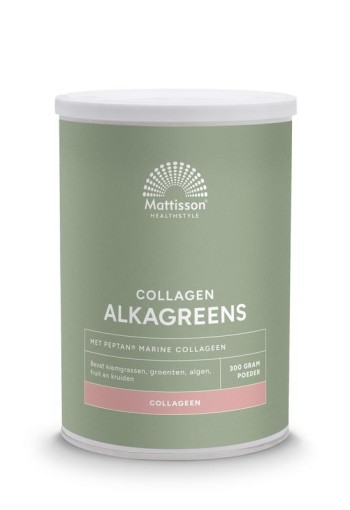 Mattisson Collagen collageen AlkaGreens poeder (300 Gram)